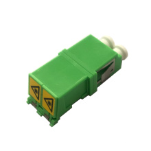 High quality fiber optic sm simplex odf lc adapter with flange connector